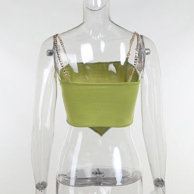 Chain Off Shoulder Top