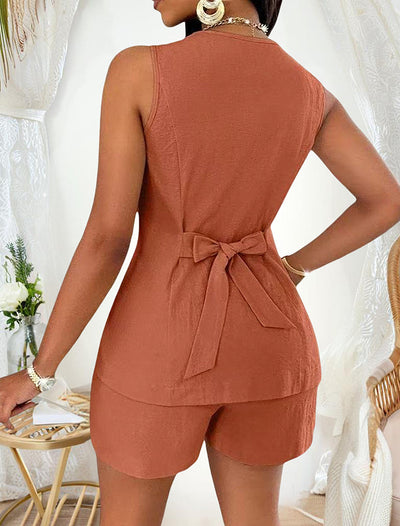 Fashion Lace-up Shirt