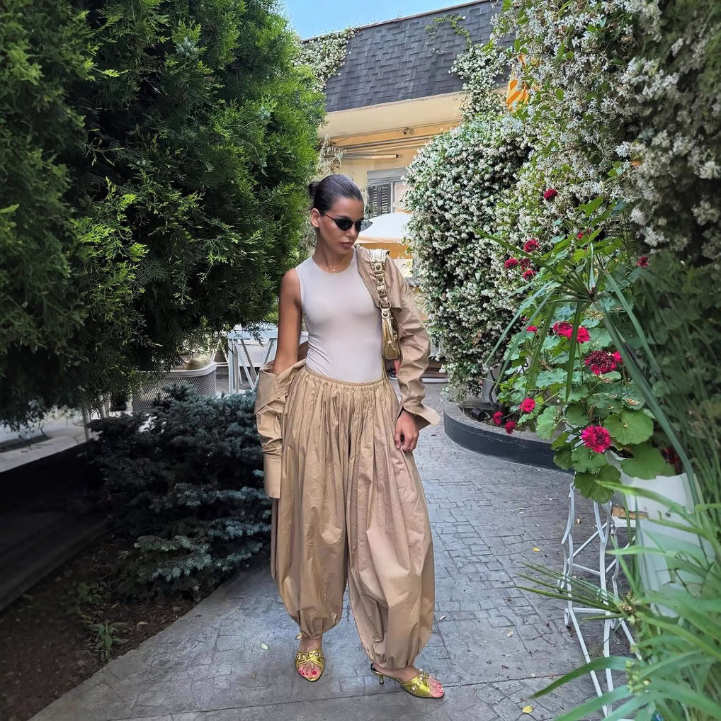 3-Piece Cropped Lounge Set