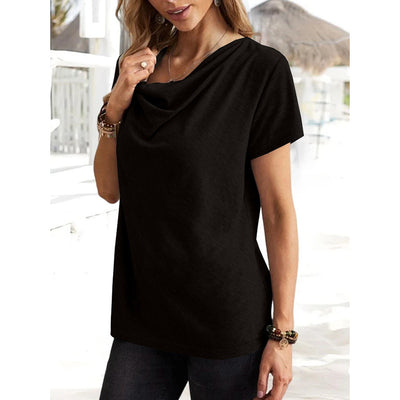 Ladies Cowl Neck Blouse