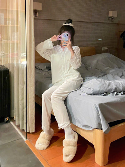 Lace Trim PJs