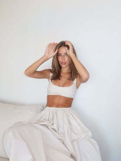 3-Piece Cropped Lounge Set