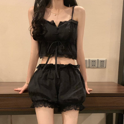 Pyjama en dentelle douce