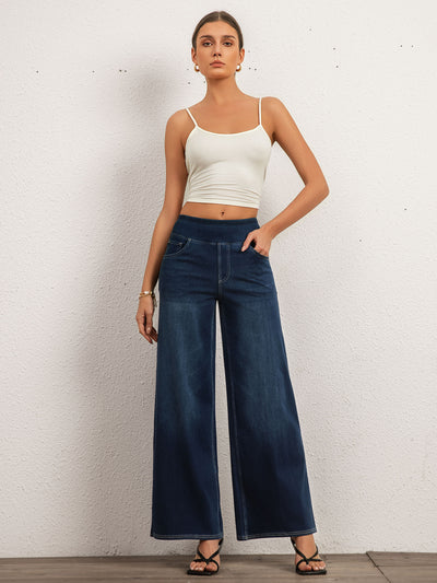 Loose Fit Blue Jeans