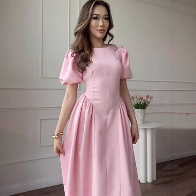 Retro Puff Dress