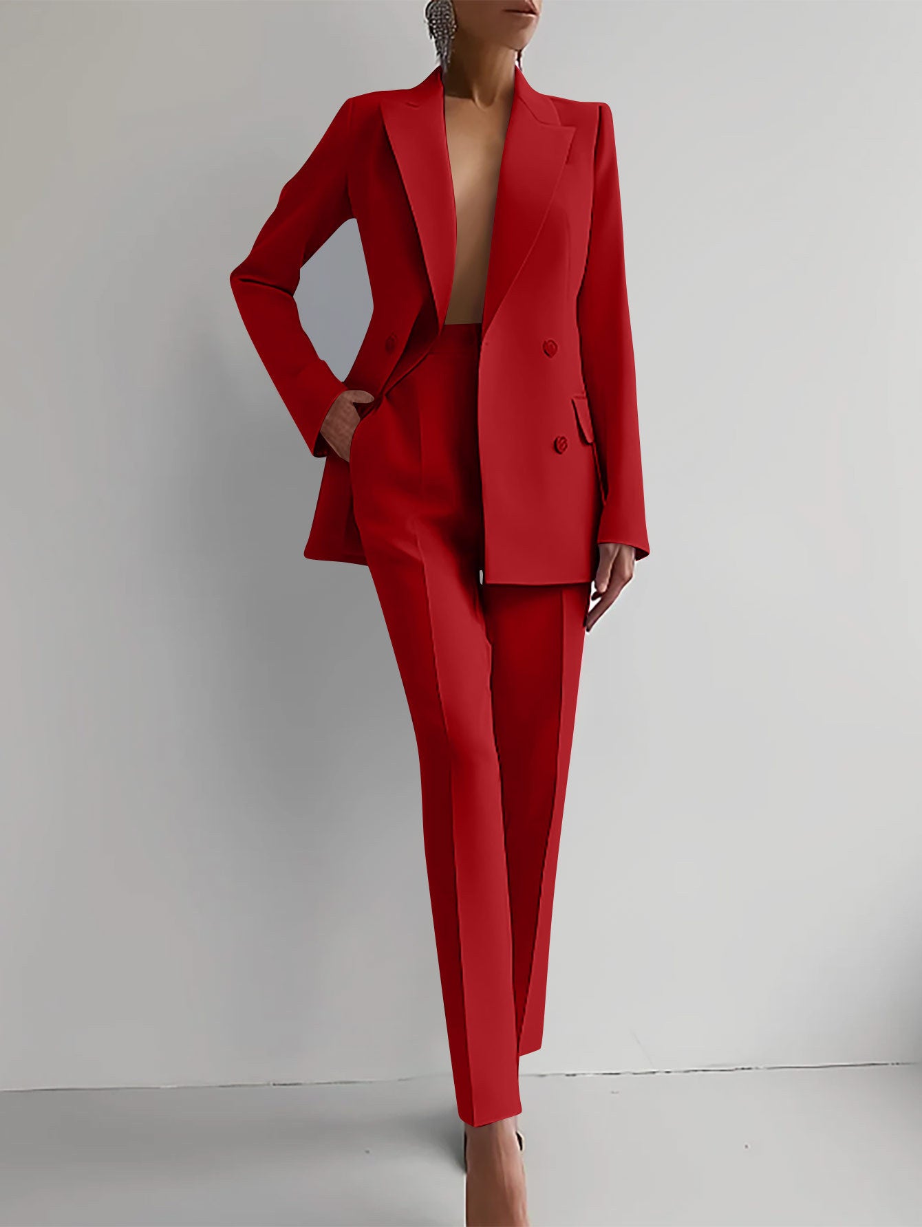 Costume de bureau coupe slim