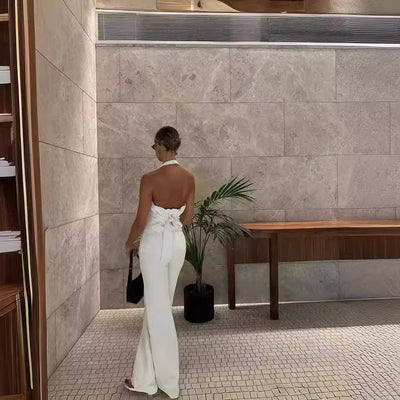 Backless Suit Set