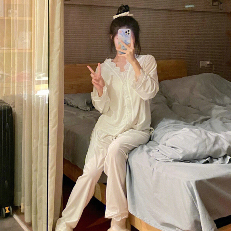Lace Trim PJs
