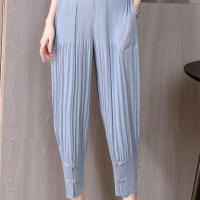 Pantalon coupe lanterne