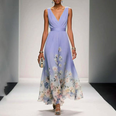 Robe nuisette imprimée