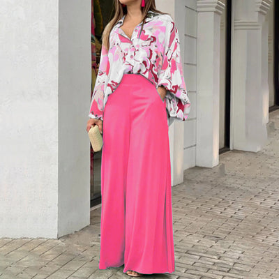 Printed Shirt Set