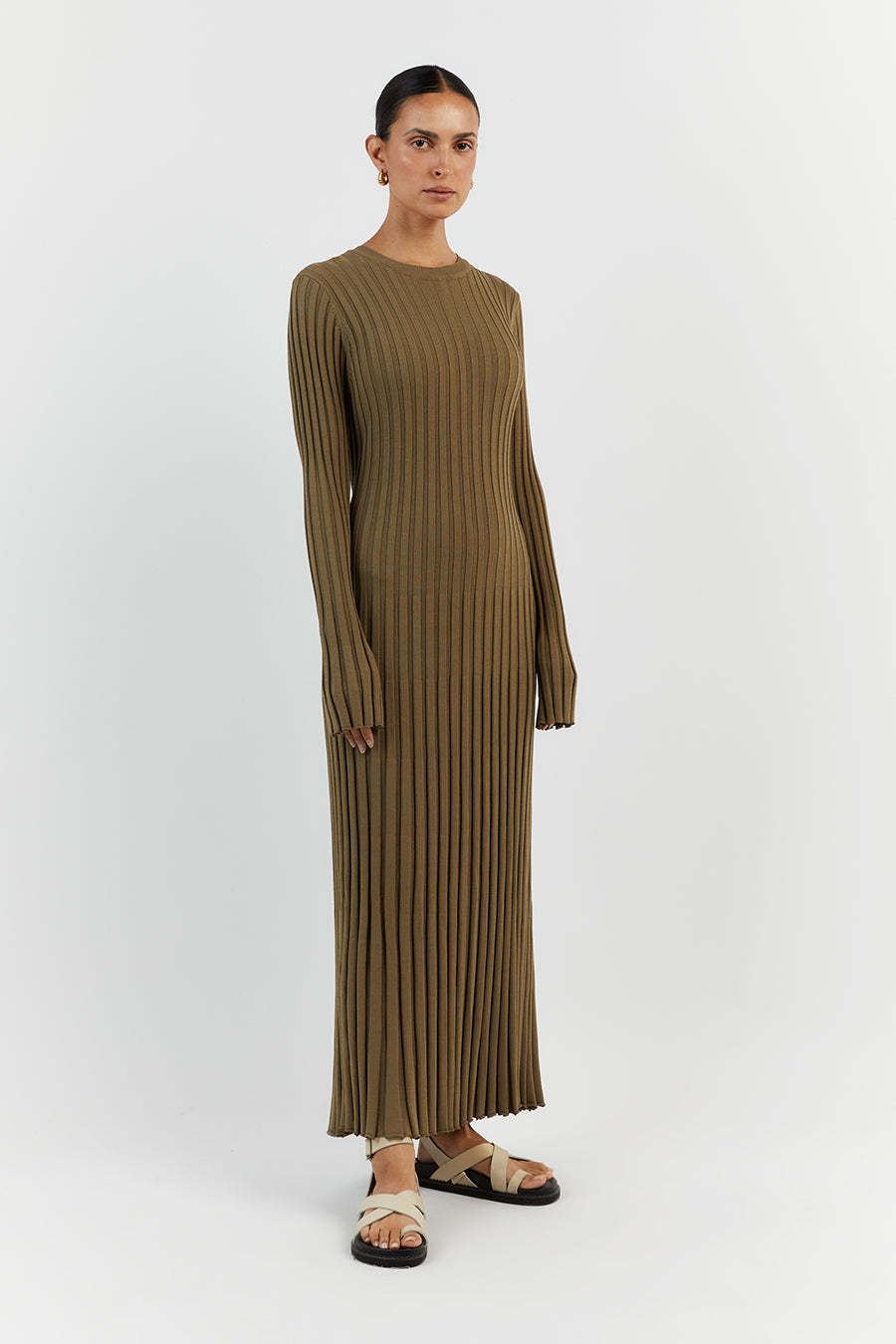 Robe unie élégante