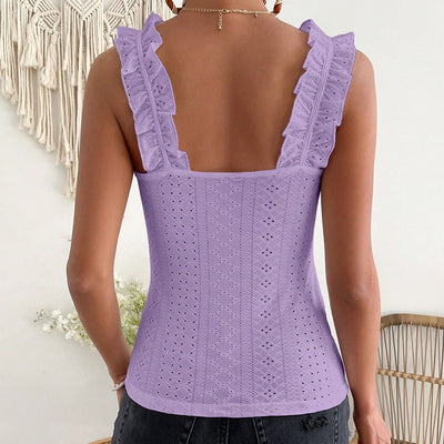 Women's Eyelet Tank TopFit