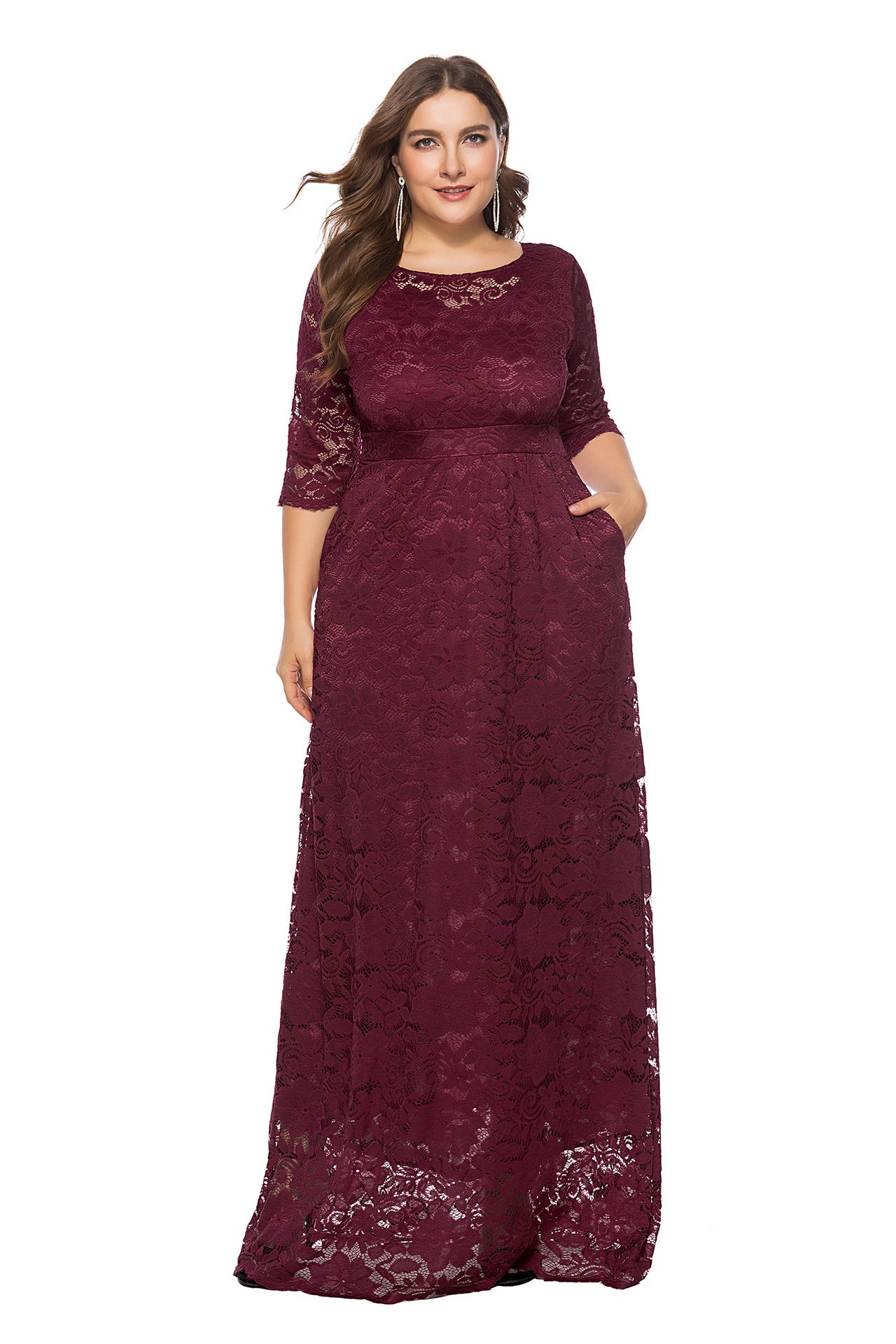 Hollow Lace Dress
