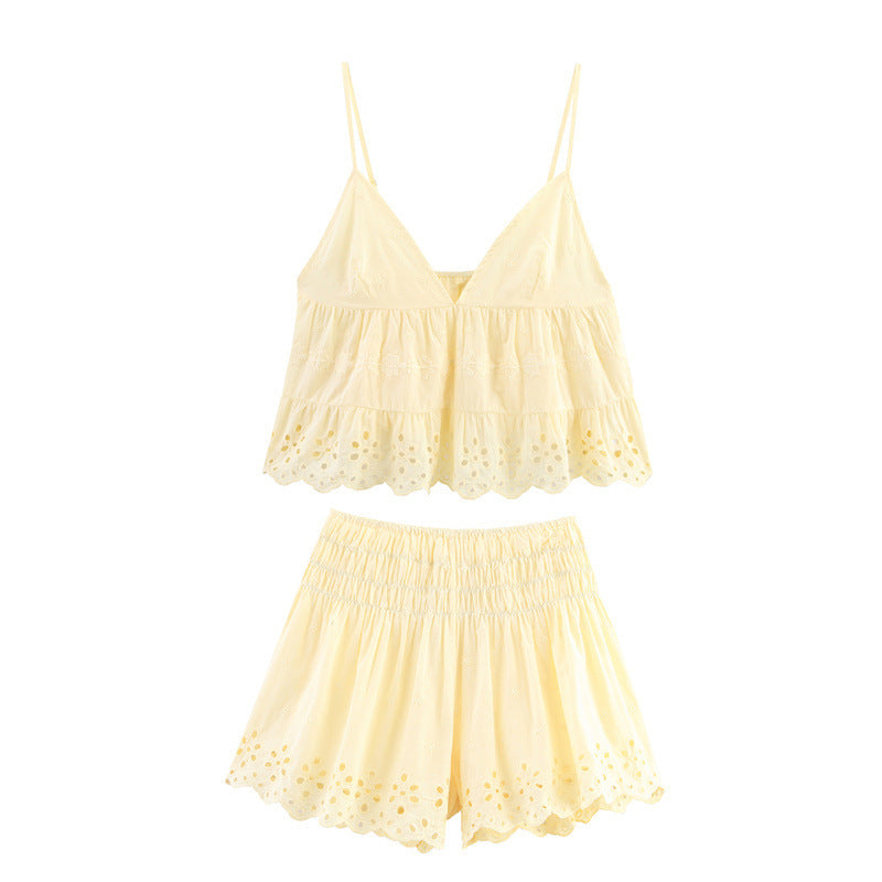 Sleeveless Casual Set
