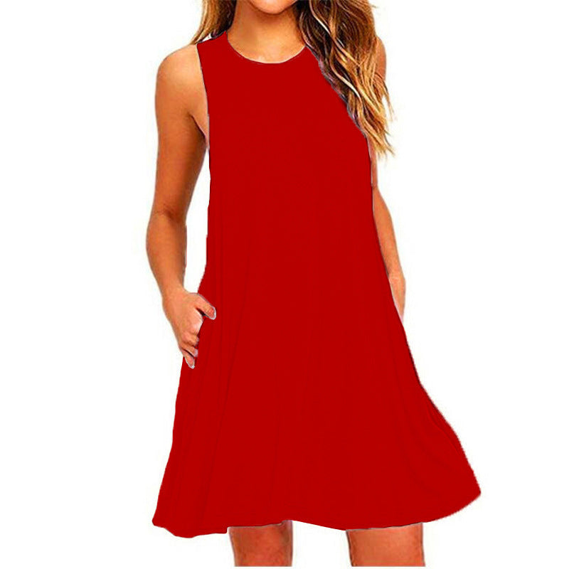 Robe gilet à poches 