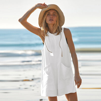 Solid Color Summer Dress