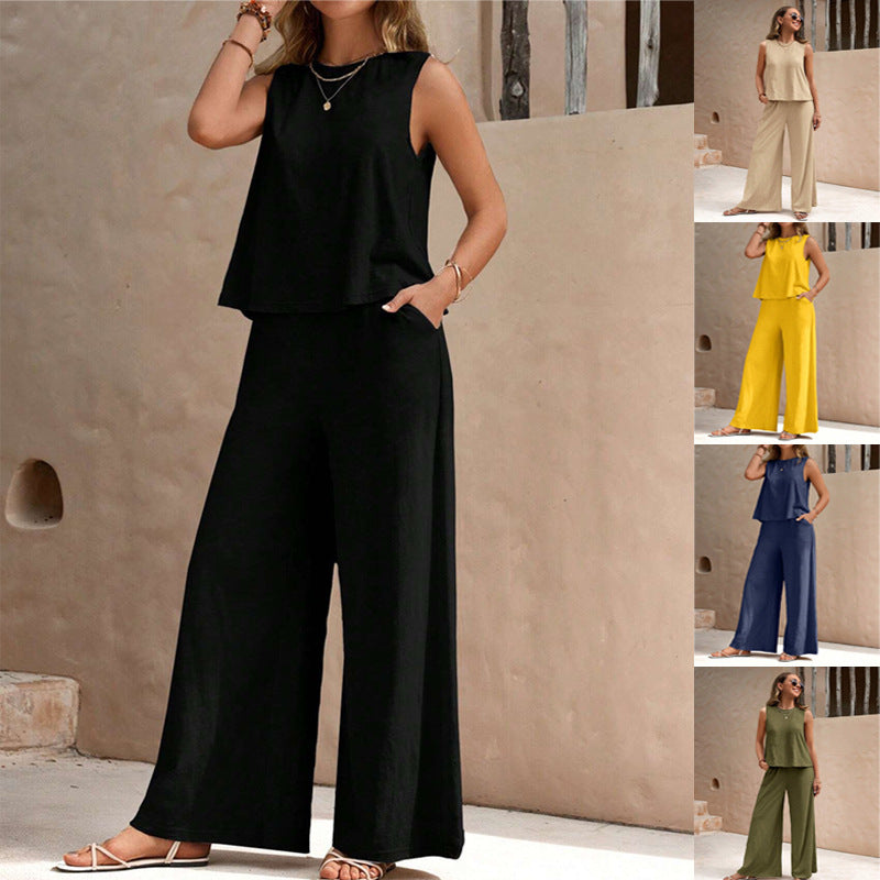 Loose Fit Trouser Set