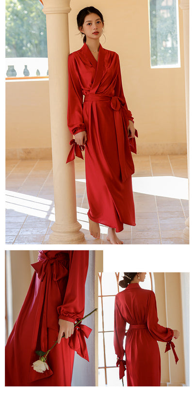 Ice Silk Pajama Set