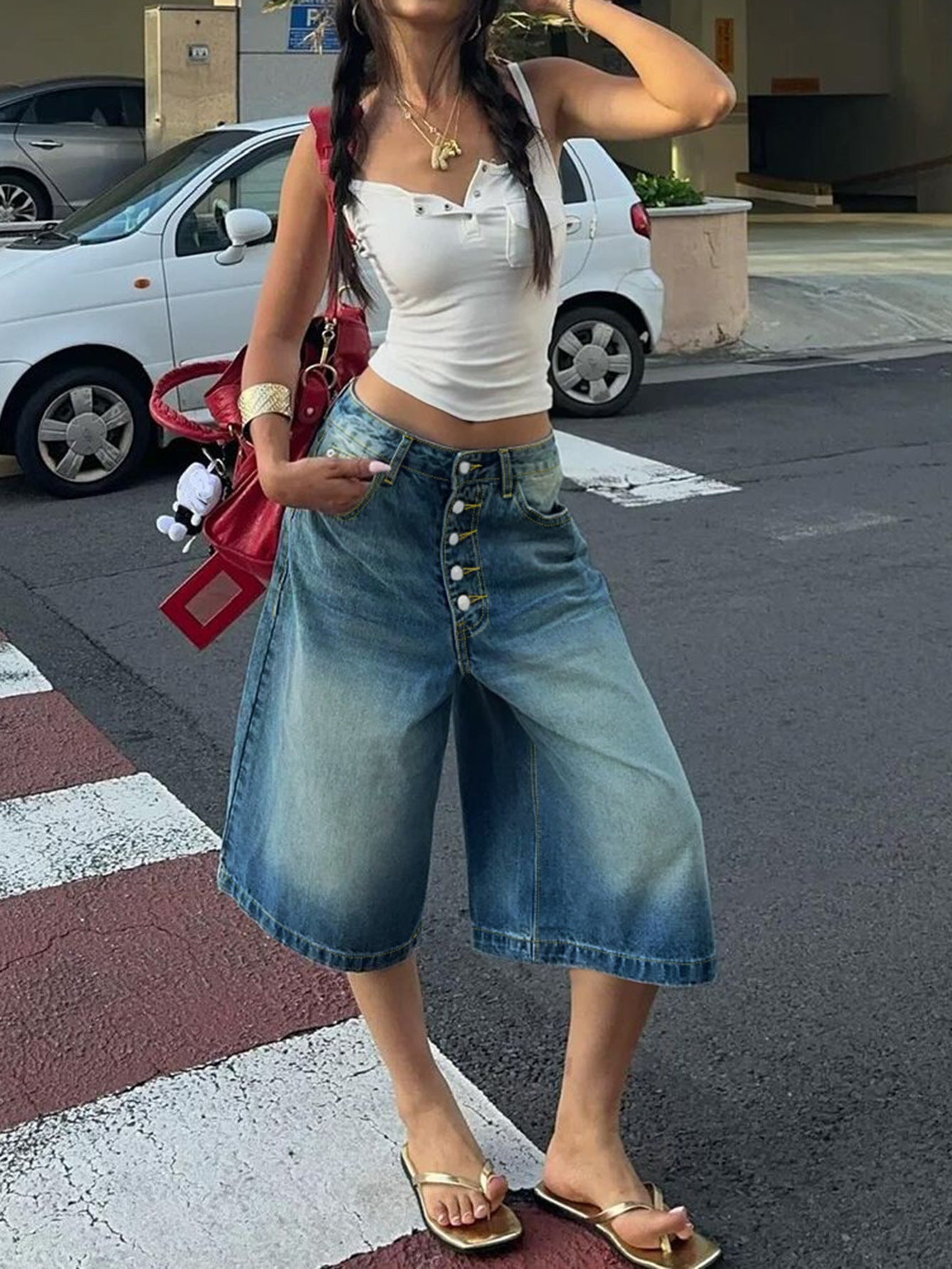Denim Shorts - Shé Hauté