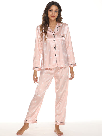 Stretch Satin Pajamas