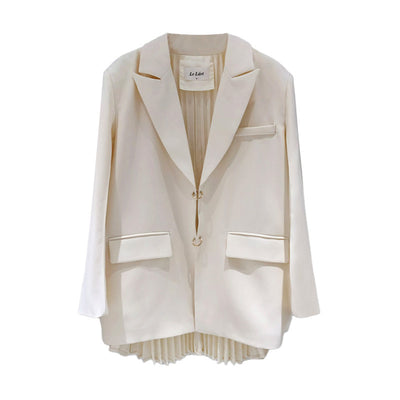Solid Color Blazer