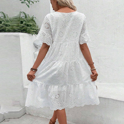 Lace Embroidered Dress Shé Hauté