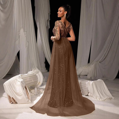 Women's Dance Lace Party Evening Dress - Shé Hauté