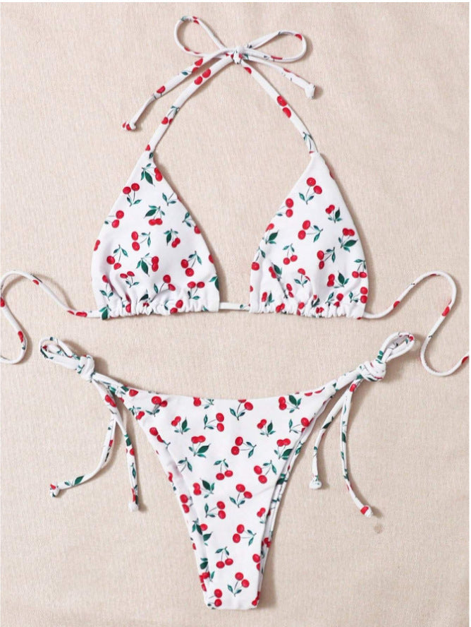 Holiday Split Halter Bikini - Shé Hauté