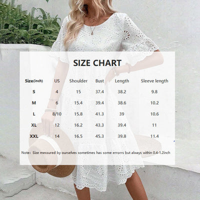 Lace Embroidered Dress Shé Hauté
