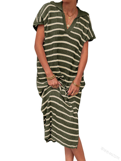 Robe pull fendue