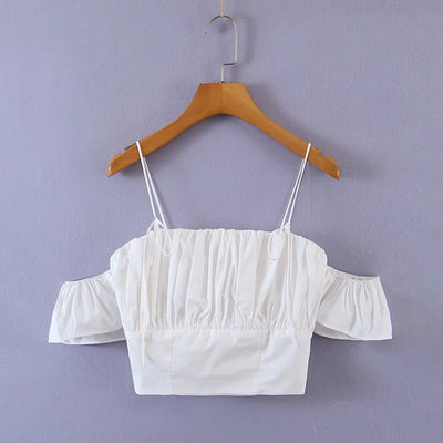 Bud Pleat Tie Top
