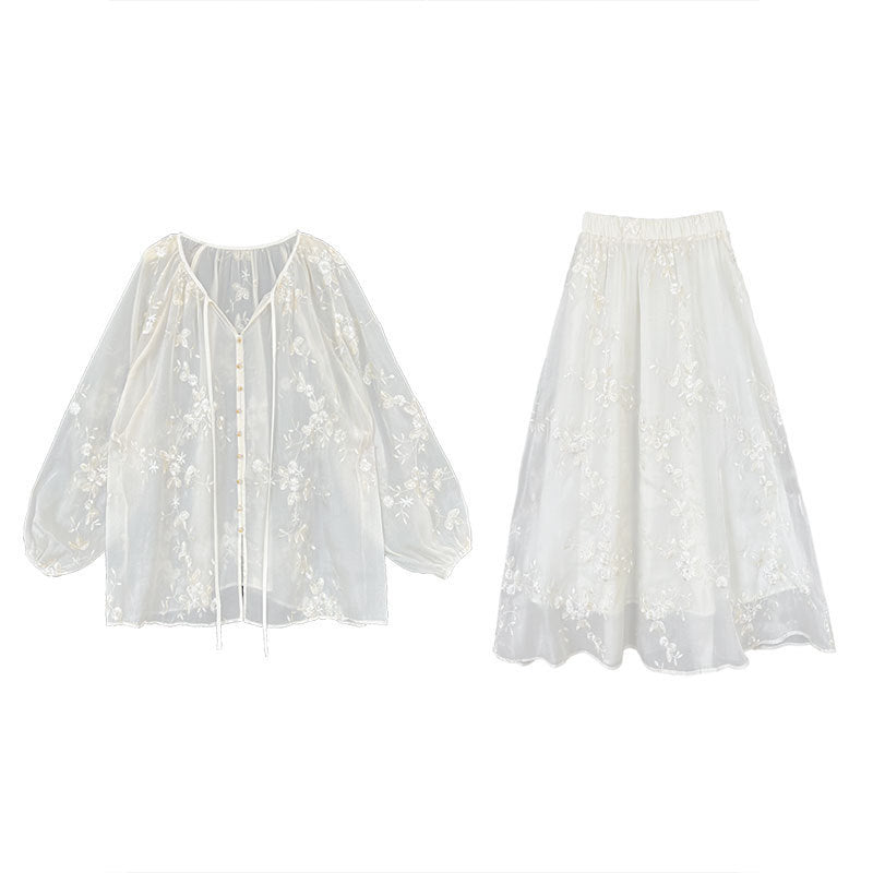 Embroidered Grace Set