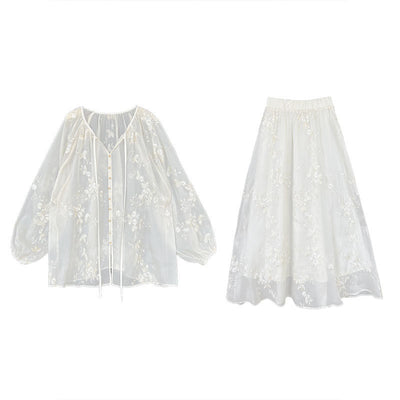 Embroidered Grace Set