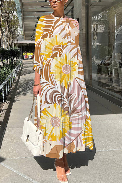 Flowy Sleeve Dress
