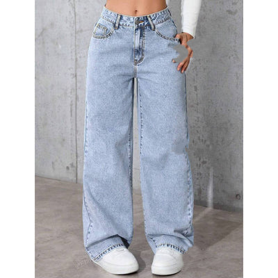 Women's Bold Style High Waist Jeans - Shé Hauté