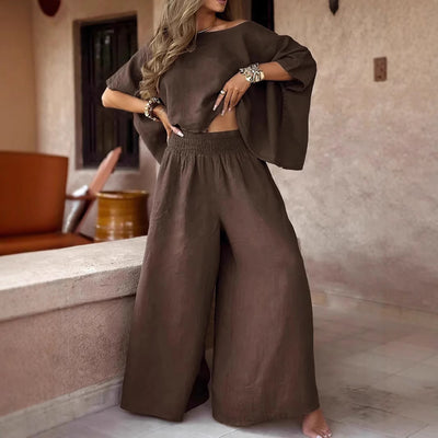 Solid Color Co-ord