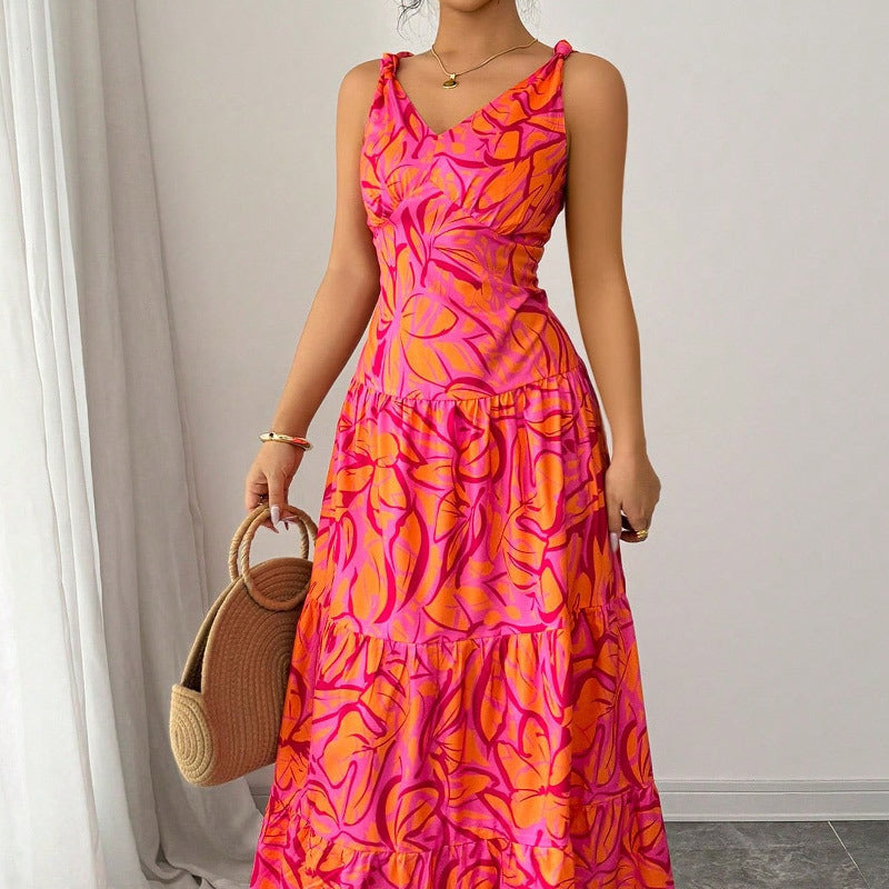 Robe à imprimé audacieux