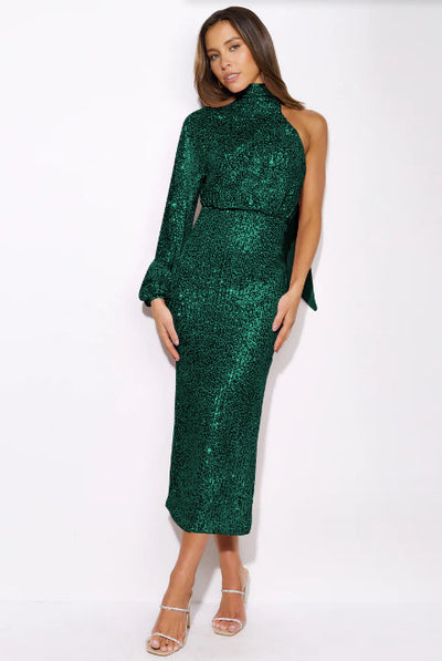 Robe perlée glamour