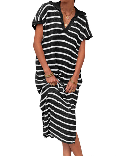 Robe pull fendue