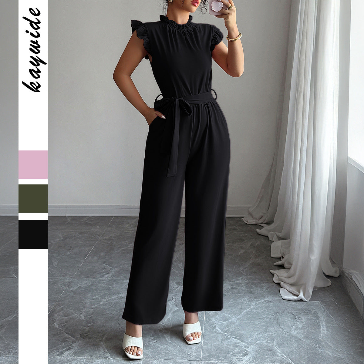 Ruffle Jumpsuit