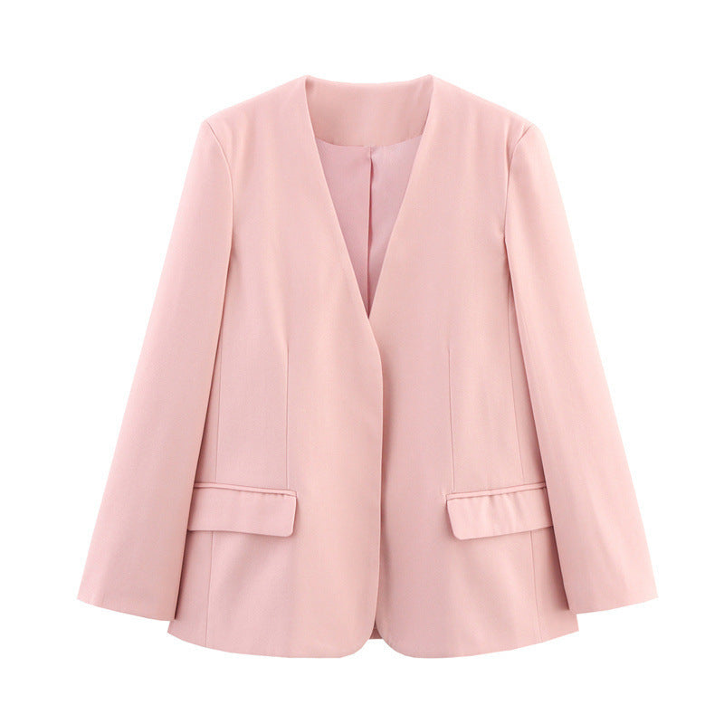 Nouveau blazer sans col