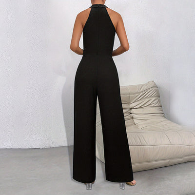 Long Sleeveless Jumpsuit