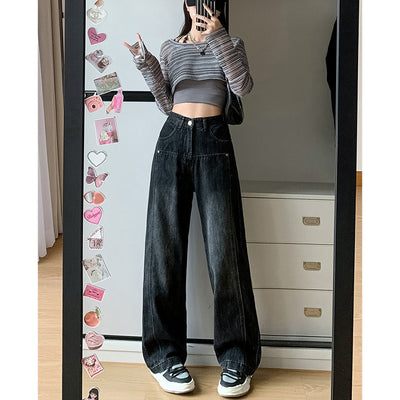 Wide-Leg High Waist Trousers - Shé Hauté