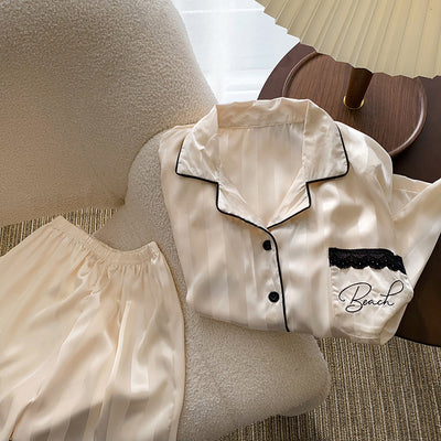 Pyjama d'été en soie