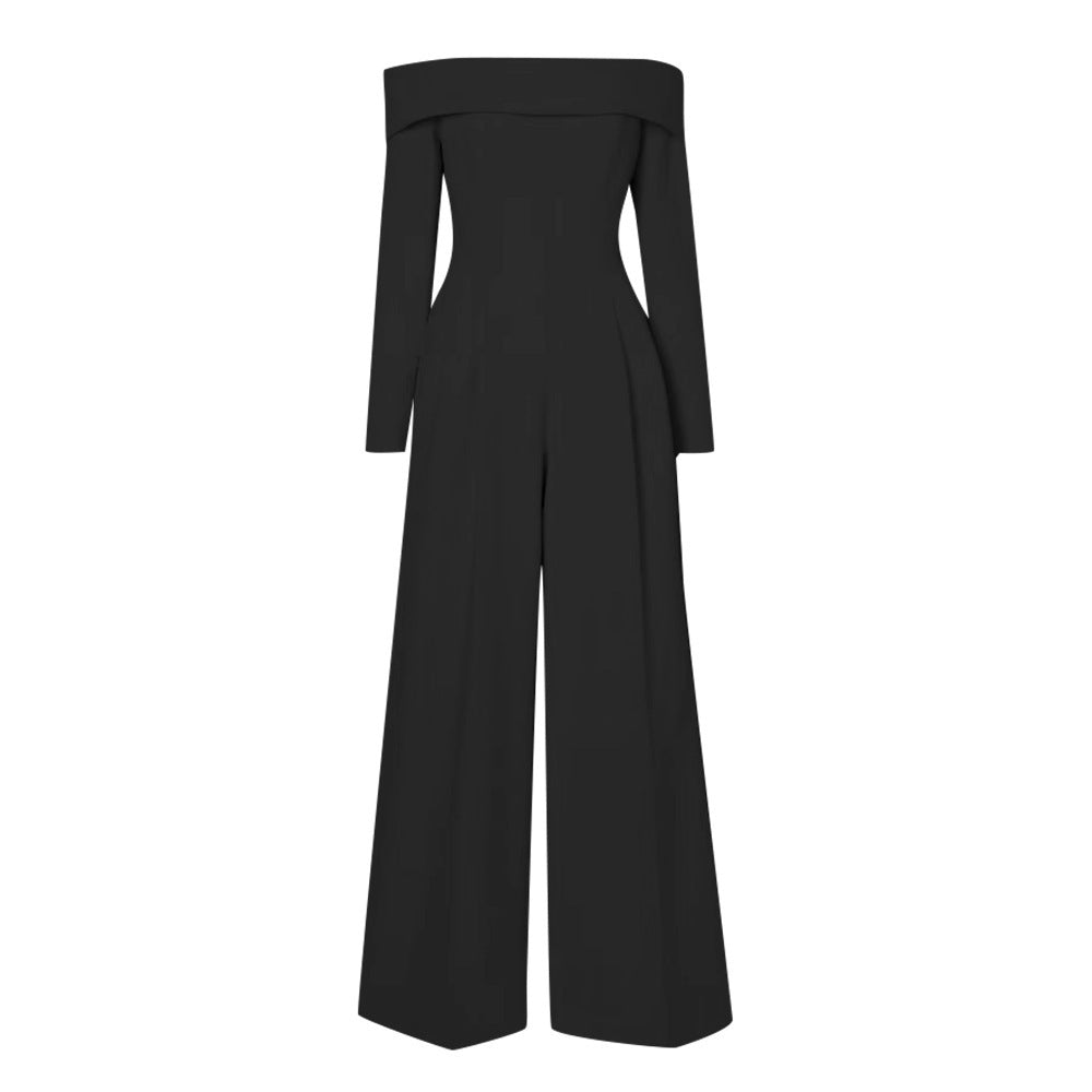 Combinaison élégante taille haute