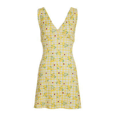 Robe trapèze dos nu