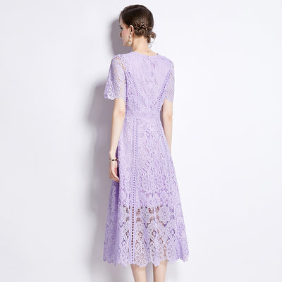 Robe en dentelle chic