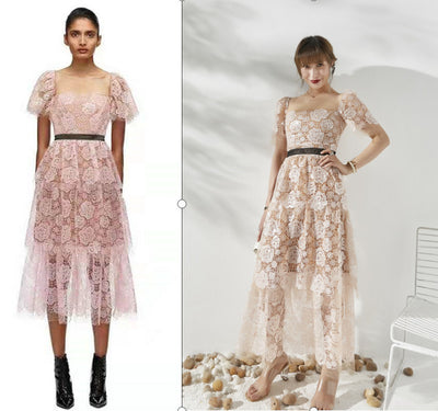 Rose Lace Dress