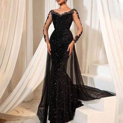 Women's Dance Lace Party Evening Dress - Shé Hauté